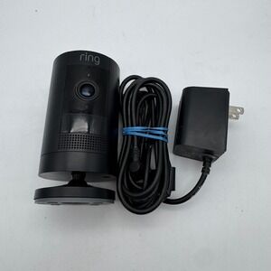 Ring Stick Up Cam Battery 3rd Gen Black Wireless HD Security Camera 5C475E3CA53C